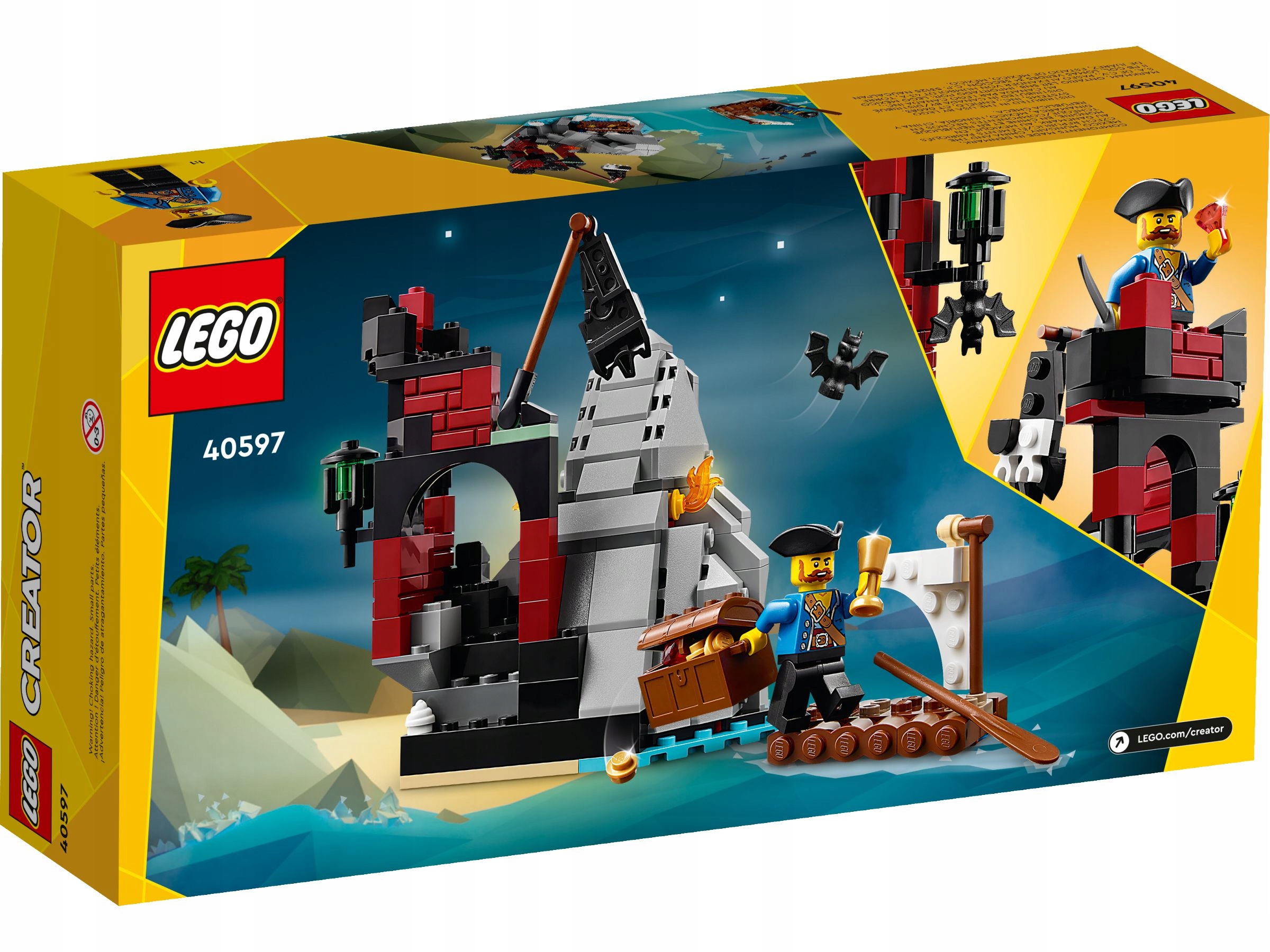 LEGO 40597 Creator - Straszna wyspa piratów Marka LEGO