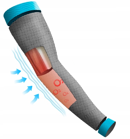 Rękawki COMPRESSPORT ArmForce do biegania T3 Rodzaj rękawki