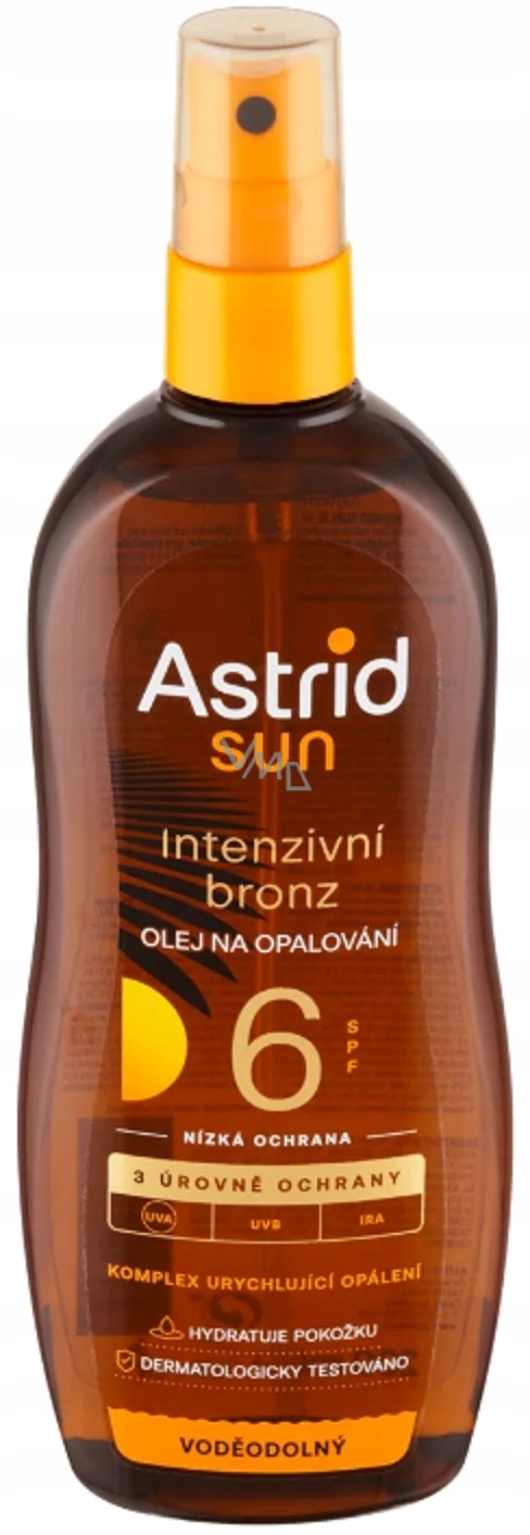 Astrid Sun OF6 olej na opalování sprej 200 ml