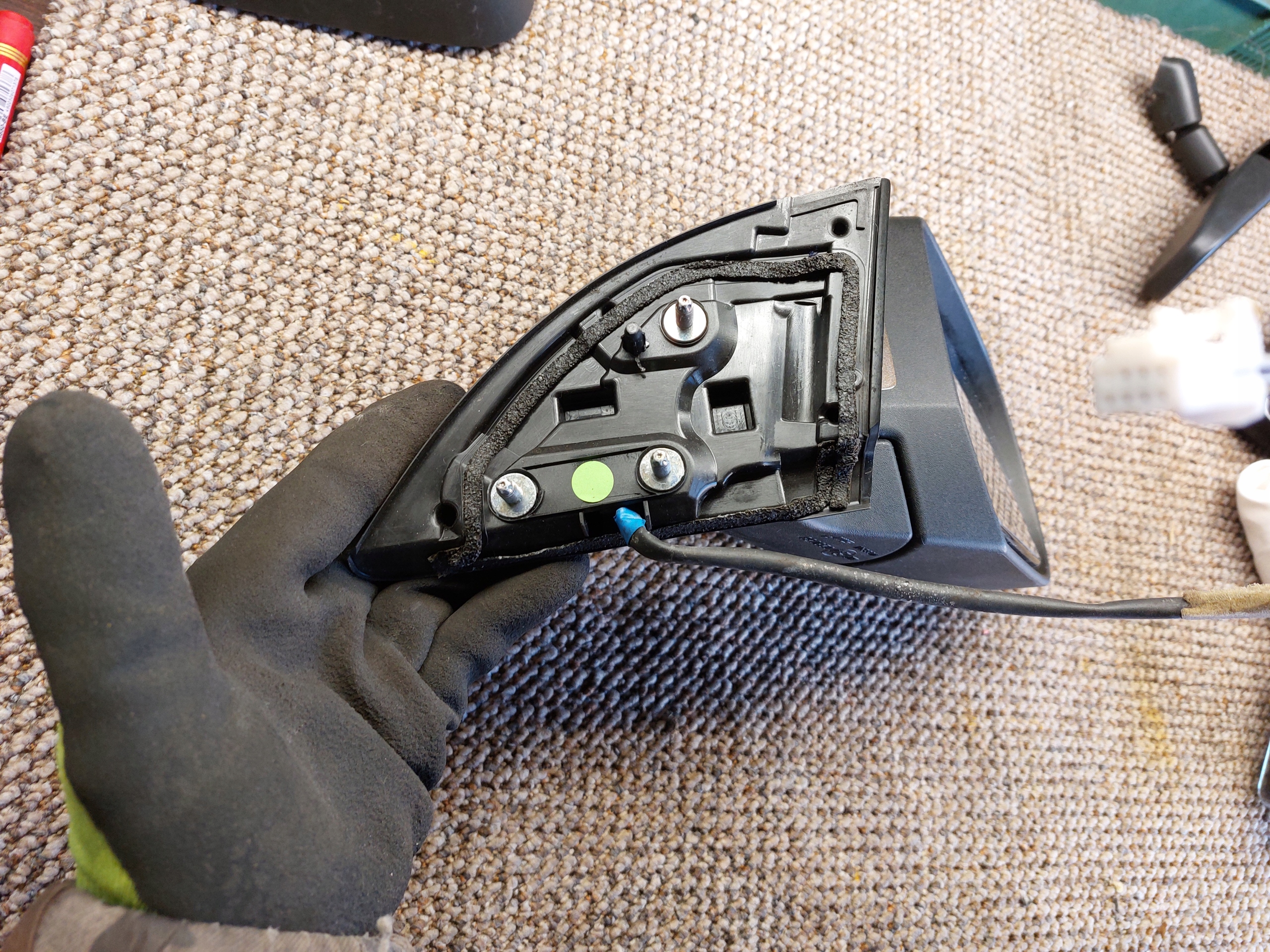 mirror right NISSAN LEAF and 16r 7 PIN GAPG