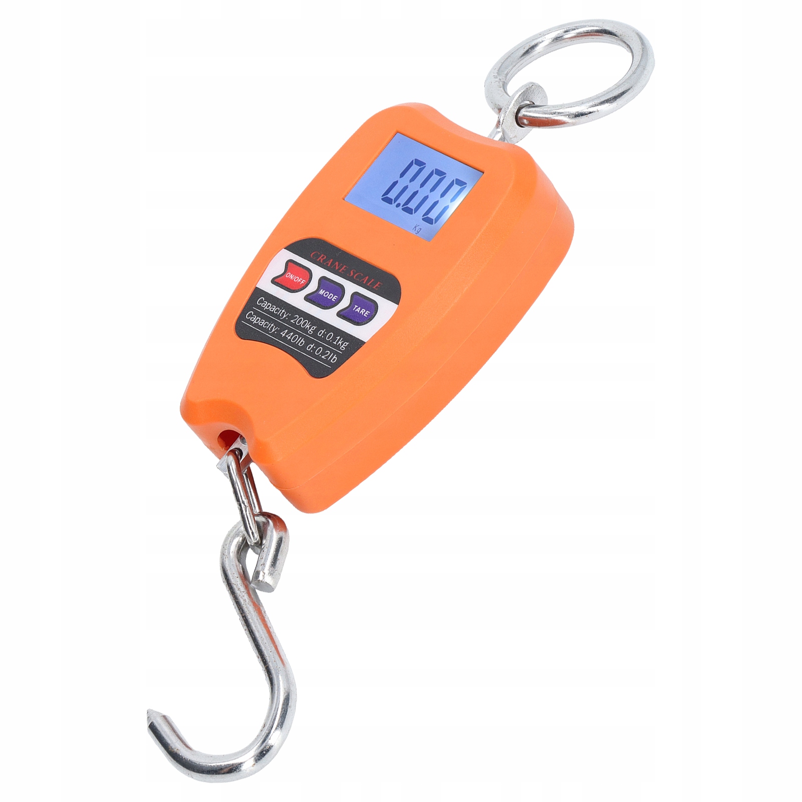 wkv-HOOK LUGGAGE SCALES DIGITAL TRAVEL FISHING Rodzaj waga
