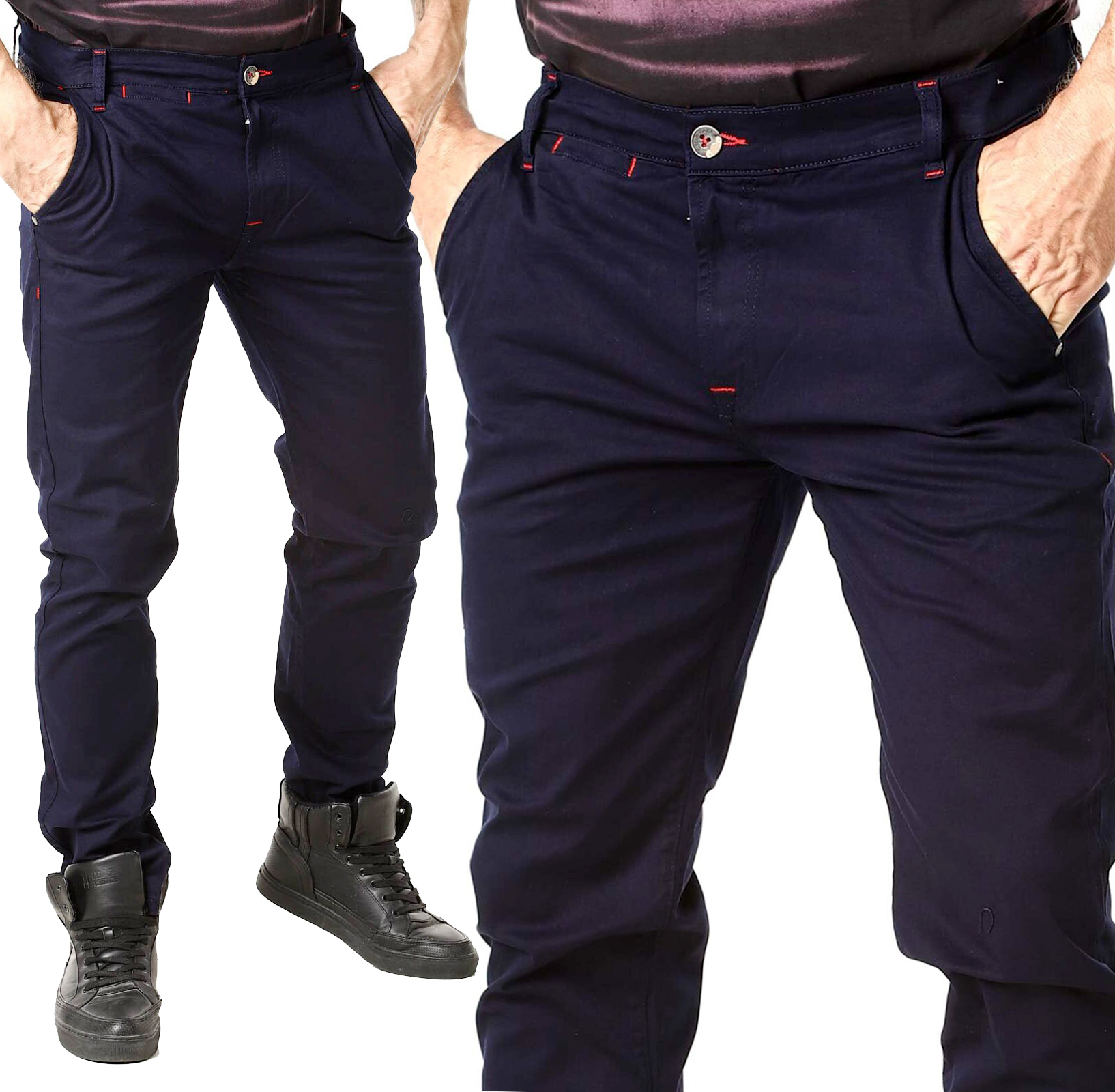 Pánské kalhoty Cipo Baxx Ležérní Chino pro každý den