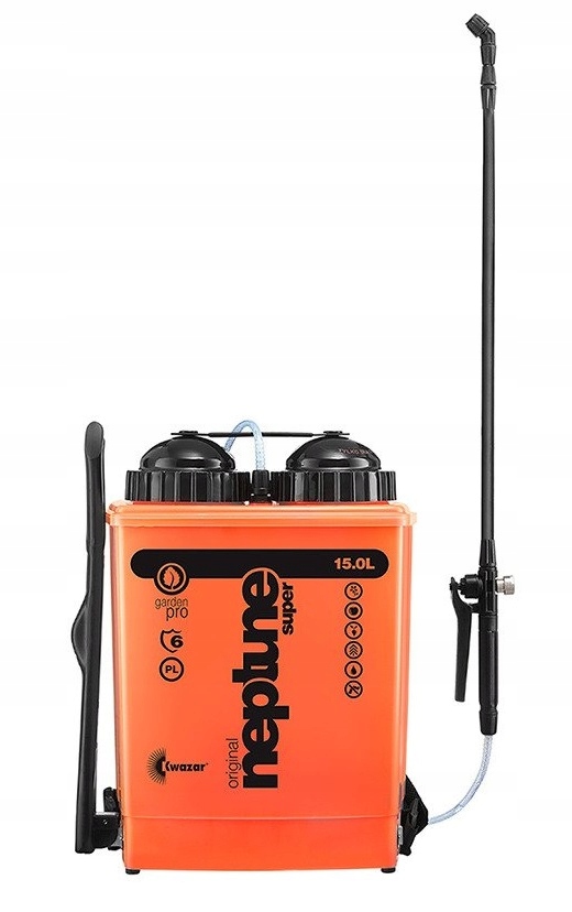 Batohový Postrekovač Neptun Herbicídová Krytina, Kapacita 15