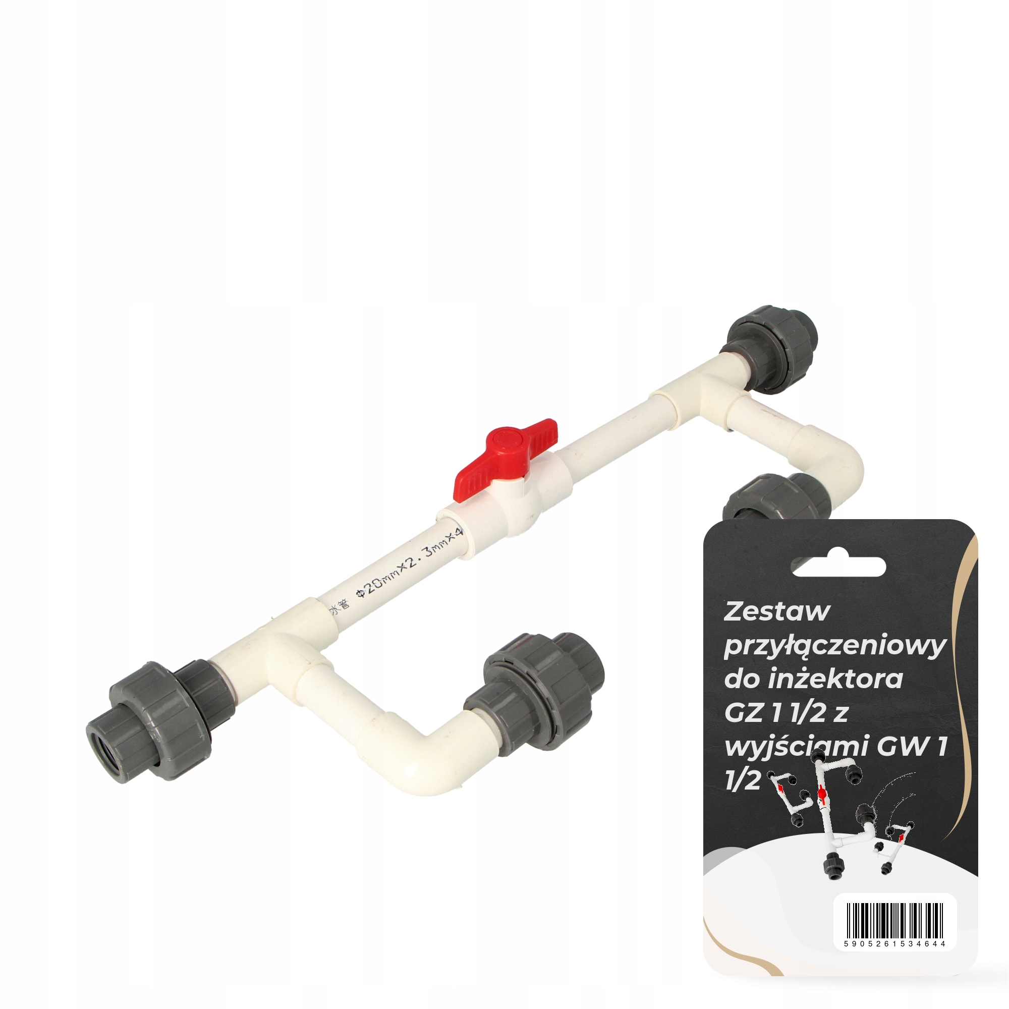 Připojovací Sada Zavlažovacího Injektoru 1 1/2"