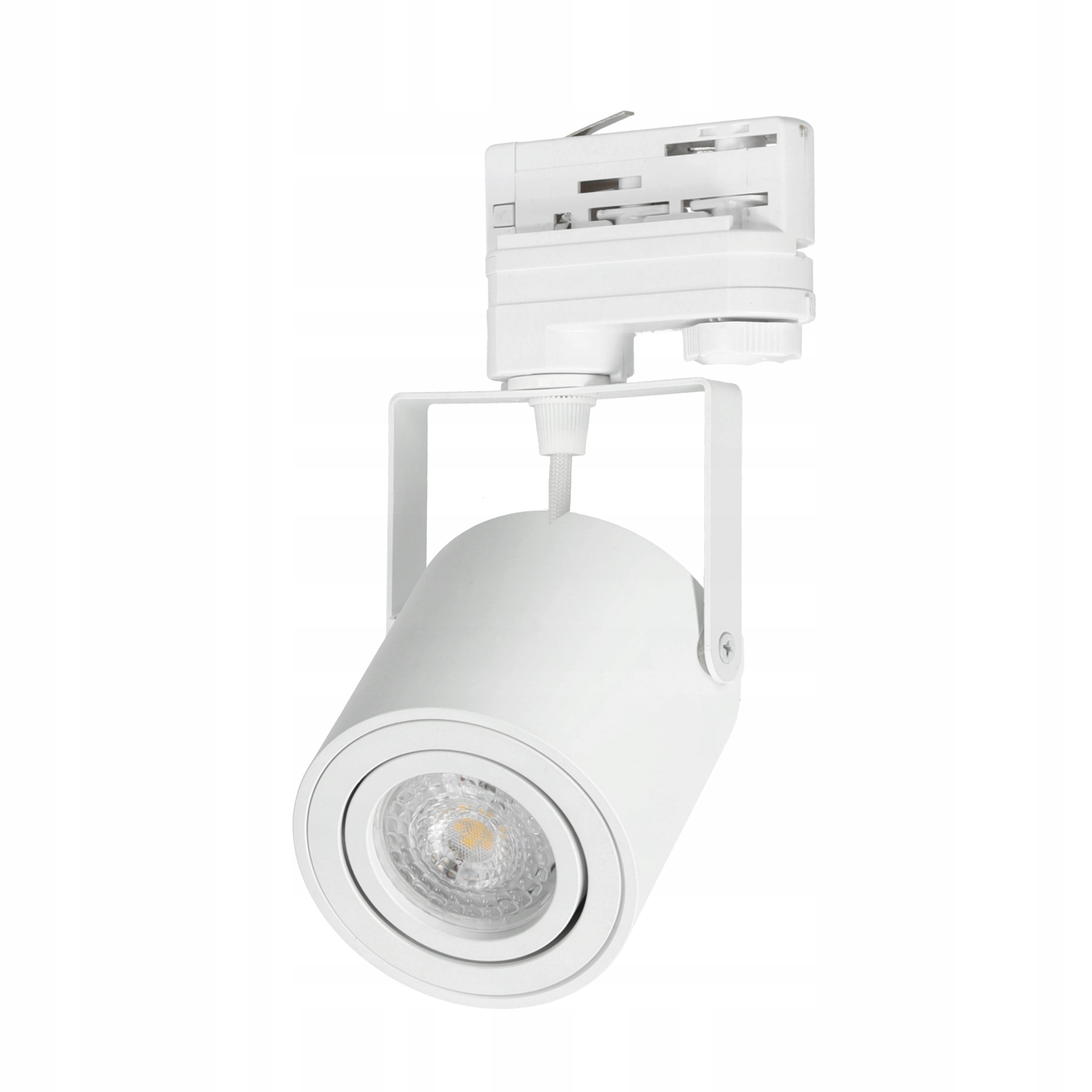 Regulovatelný reflektor Spot Bílá lampa GU10 pro kolejnicový set