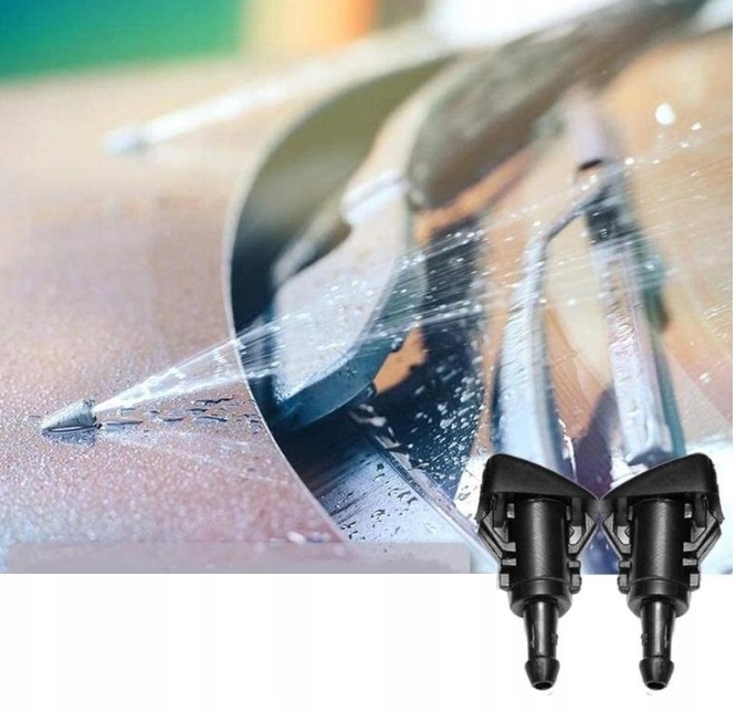 JEEP DODGE CHRYSLER DYSZE SPRYSKIWACZY SZYBY PRZÓD KOMPLET 5303833AA Producent części Inny