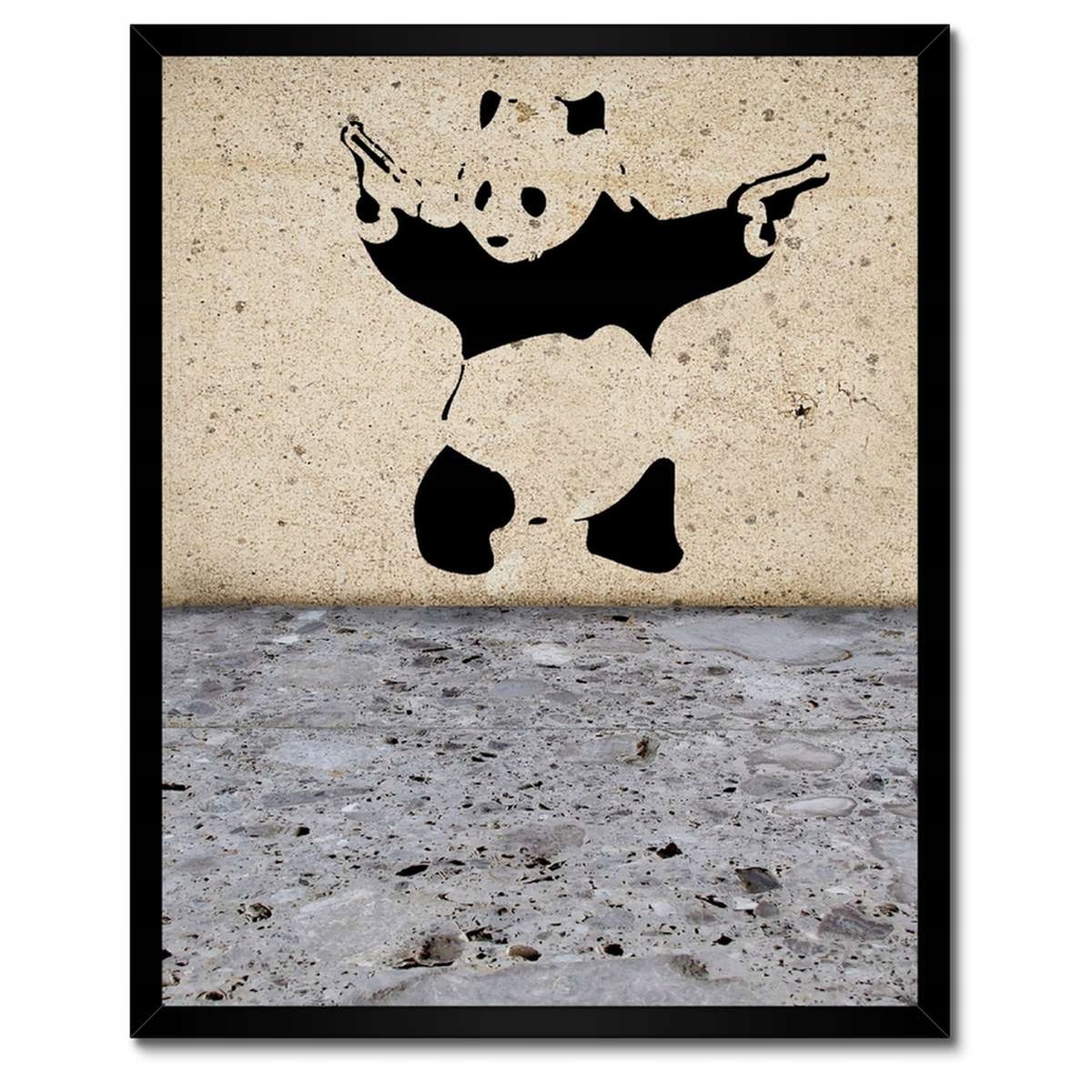 Plakáty v rámu 40x50 Banksy Panda