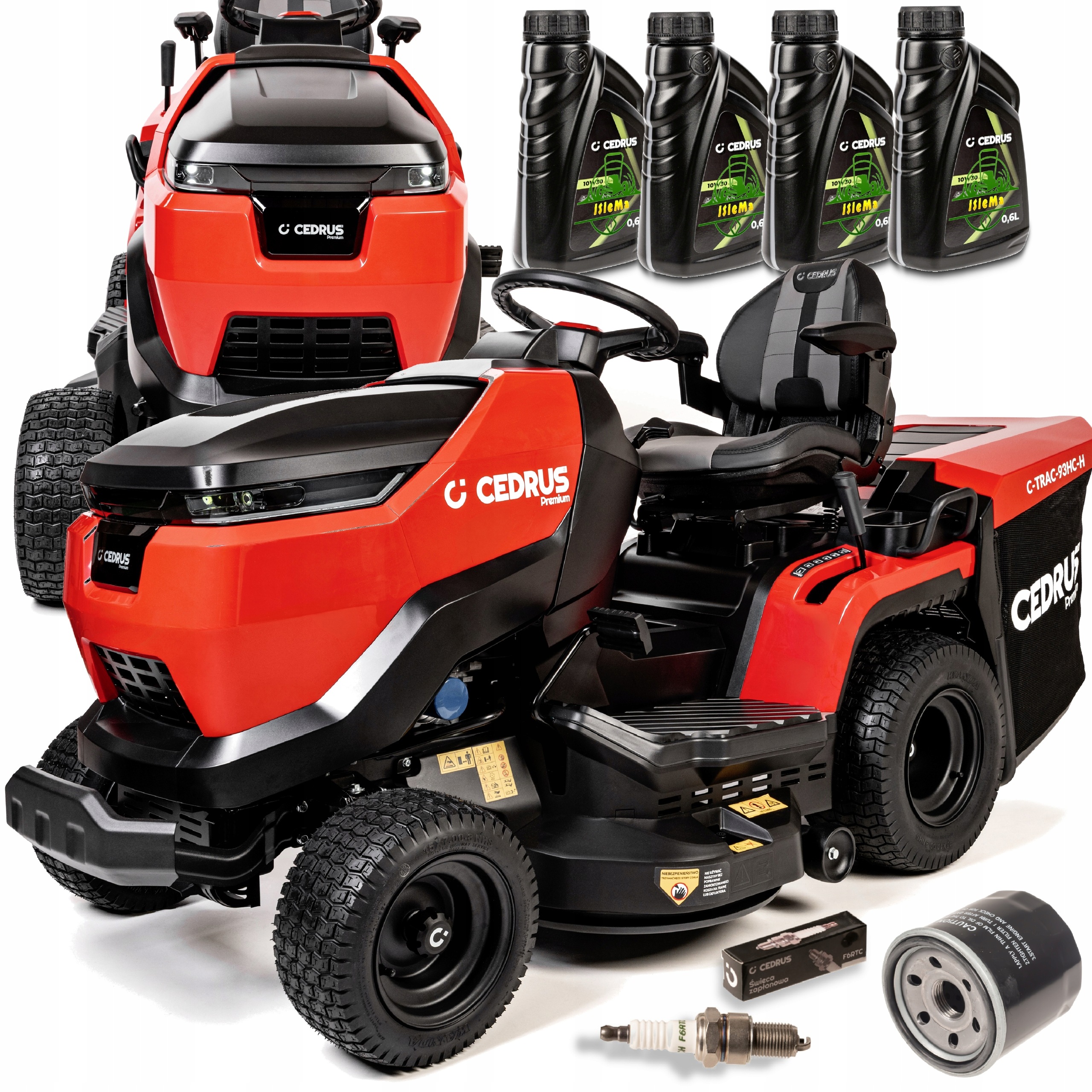 Traktor Ogrodowy Cedrus C-TRAC-93HC-H Honda Max 21 Km Hydro Usa Komplet