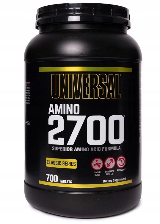 Universal Amino 2700 Aminokyseliny Regenerace Bcaa Eaa 700 tablet