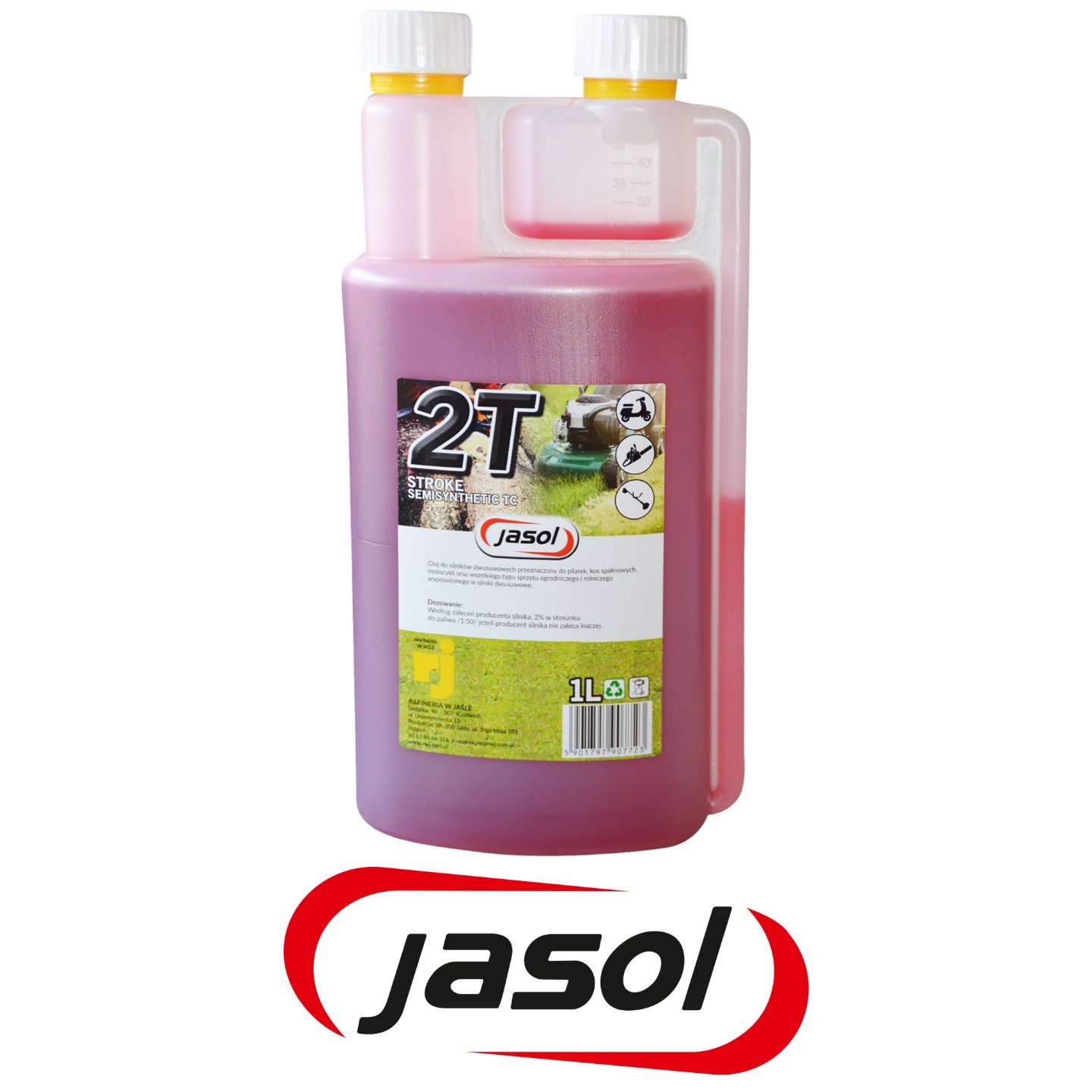 

Jasol 2T Stroke Oil Semi Czerwony 1L