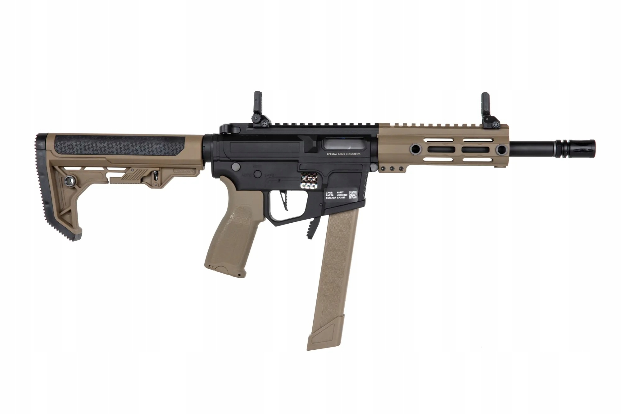 Karabinek ASG Specna Arms SA-FX01 FLEX HAL ETU Half-tan