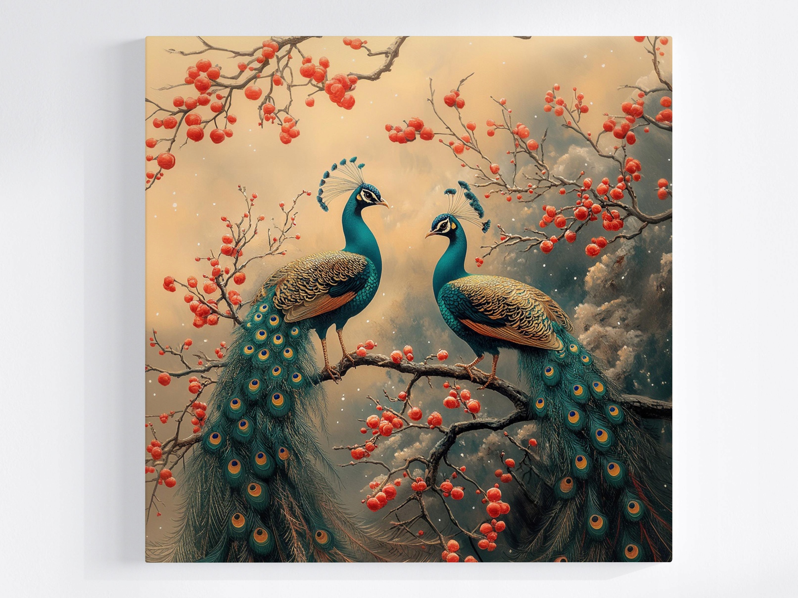 Obraz Na Plátně Canvas Grafika Příroda Exotika Pták Paw 80x80