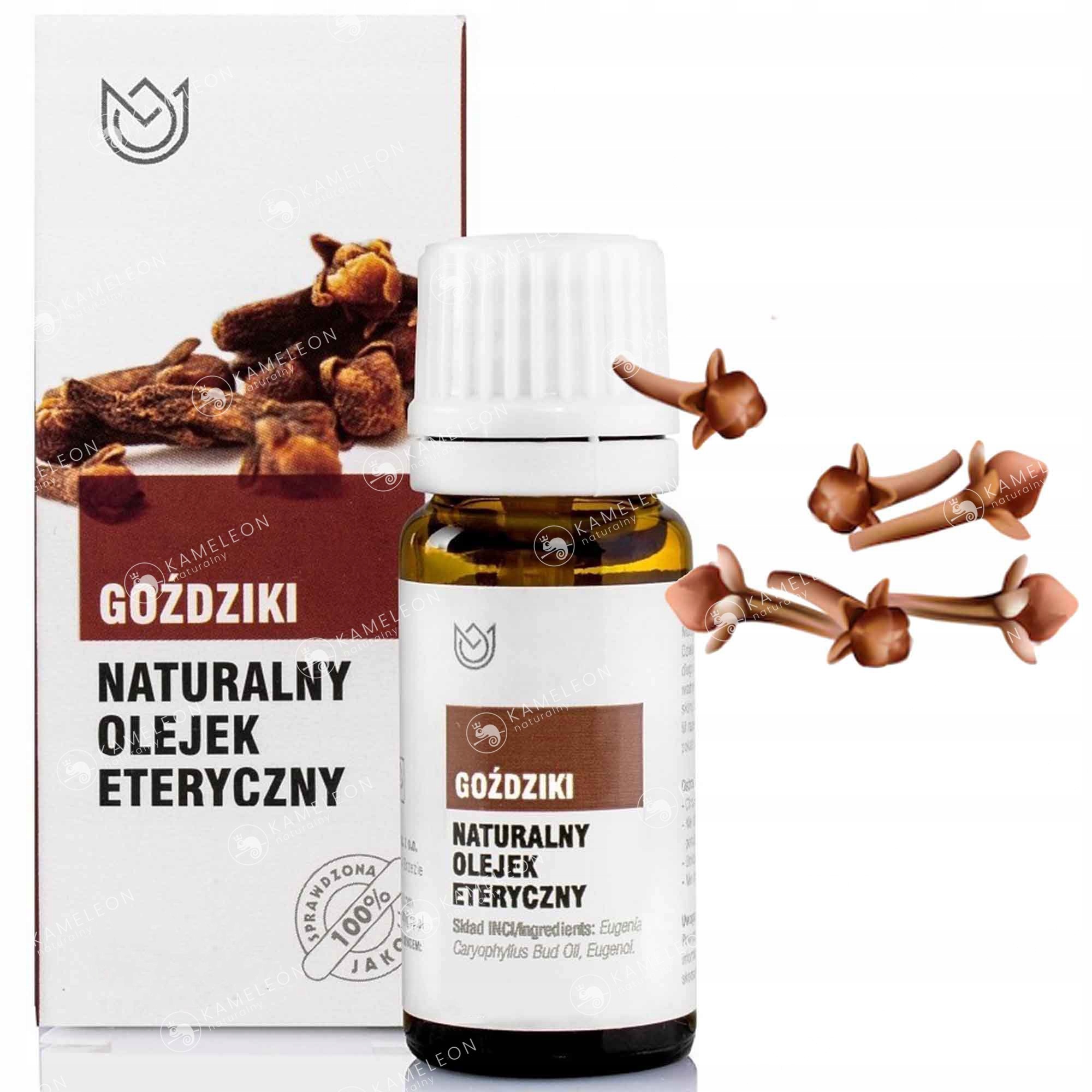 

Naturalny Olejek Eteryczny Goździki 12ml na ból