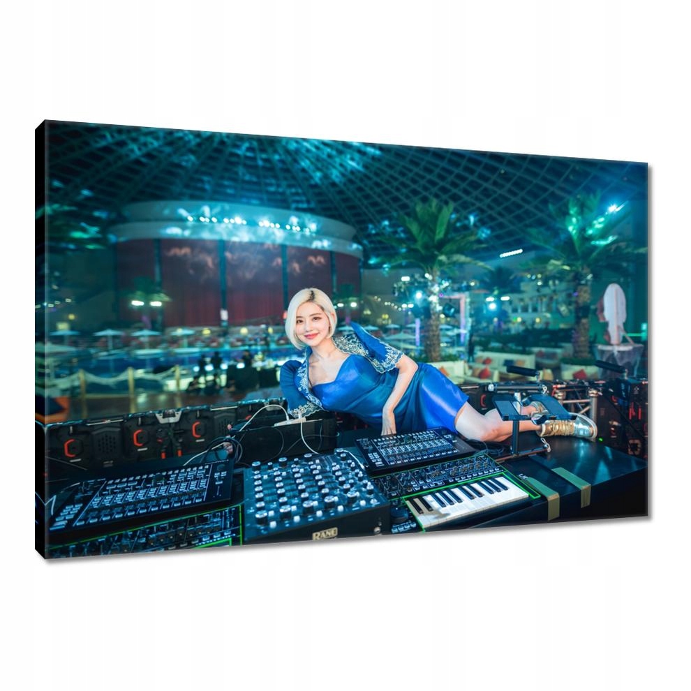 

Obrazy 90x60 Dj Impreza Sprzęt Djski