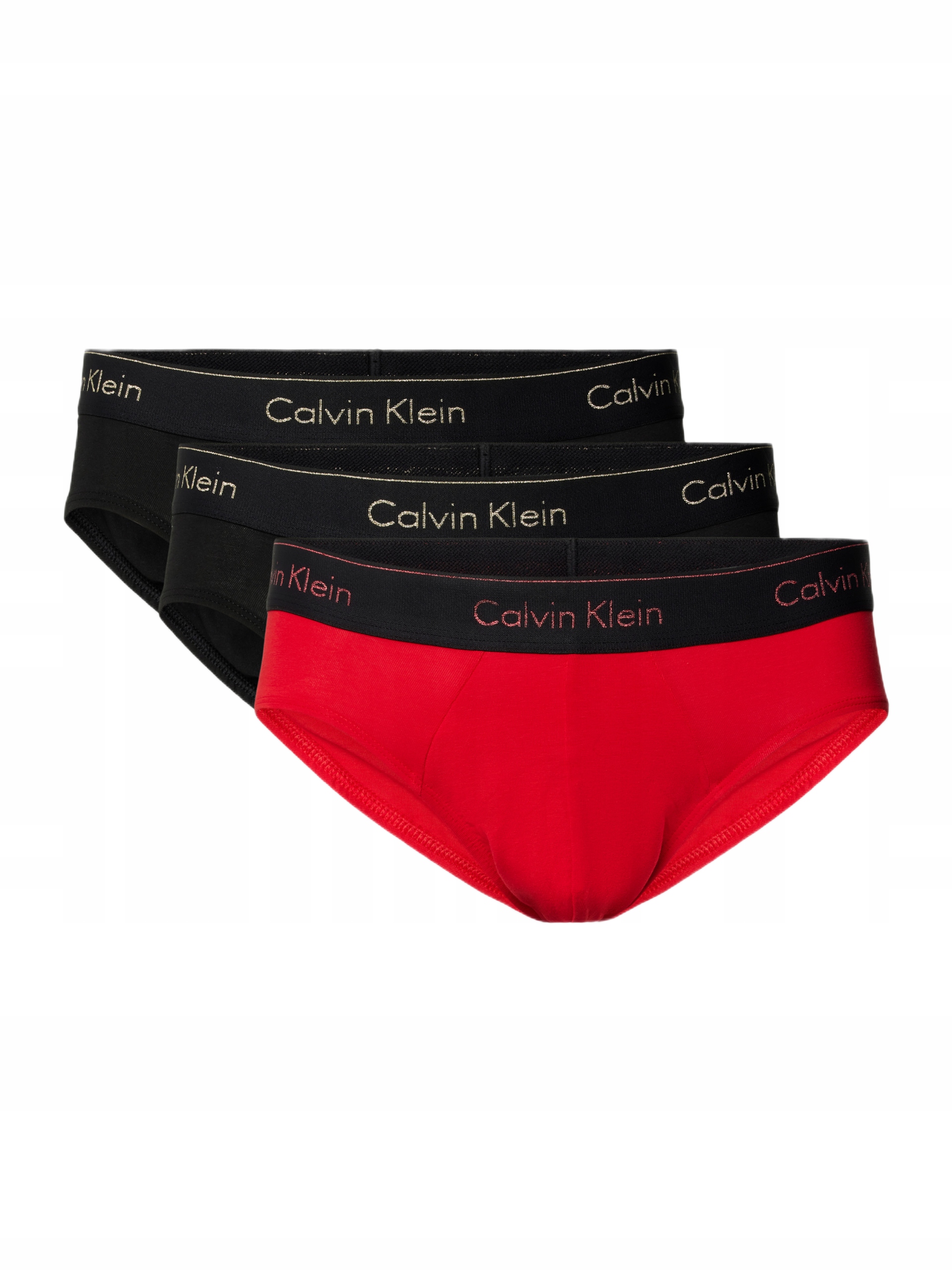 Calvin Klein Modern Gold Limited Slipy 3 Pack Cotton Khz XL