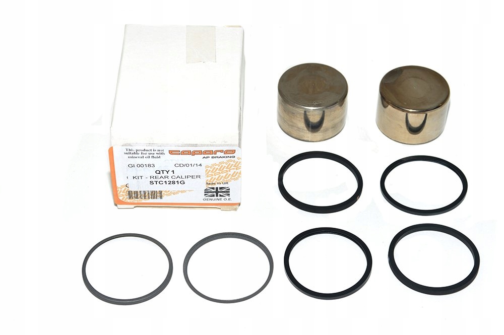 STC1281EAC - ЗАДНІЙ ГАЛЬМІВНИЙ СУПОРТ РЕМКОМПЛЕКТ З 2 ПОРШЕНЬ