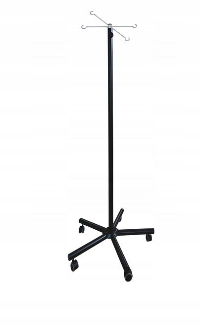 Stojak wieszak 4 kroplówki Ciche Kółka Producent