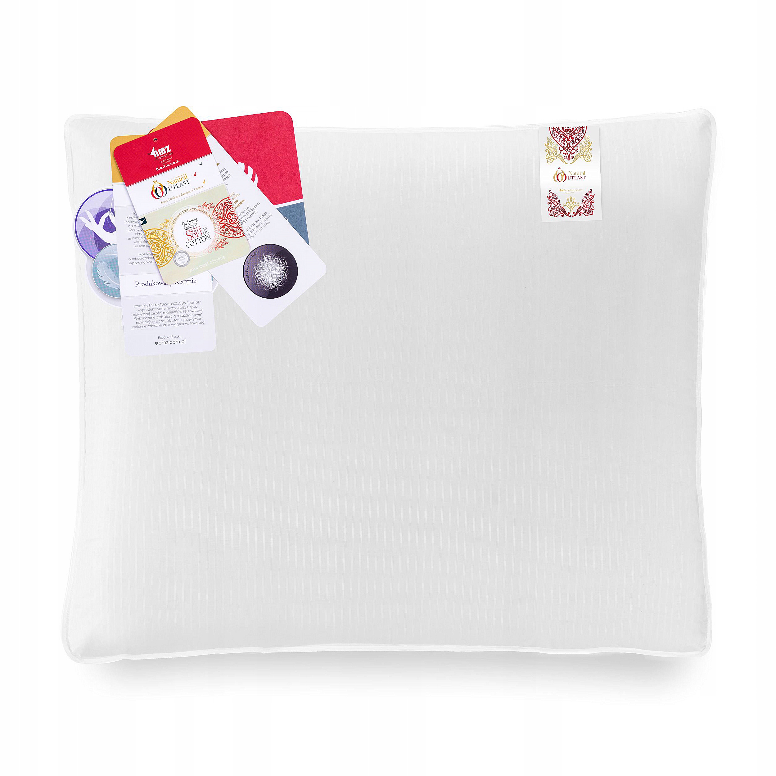 Páperový vankúš Natural Outlast 3-komorový 50x70 Amz