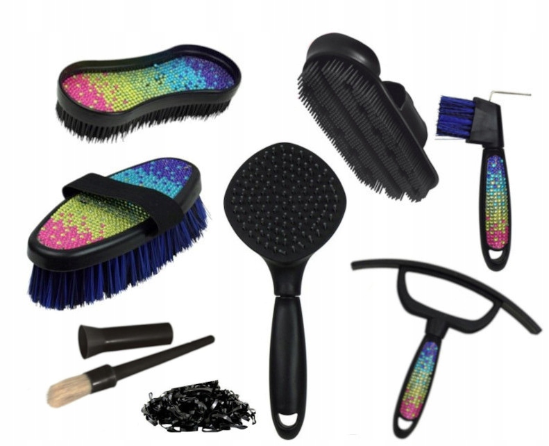 

Zestaw Szczotek Dla Konia Delux Diamonds Magic