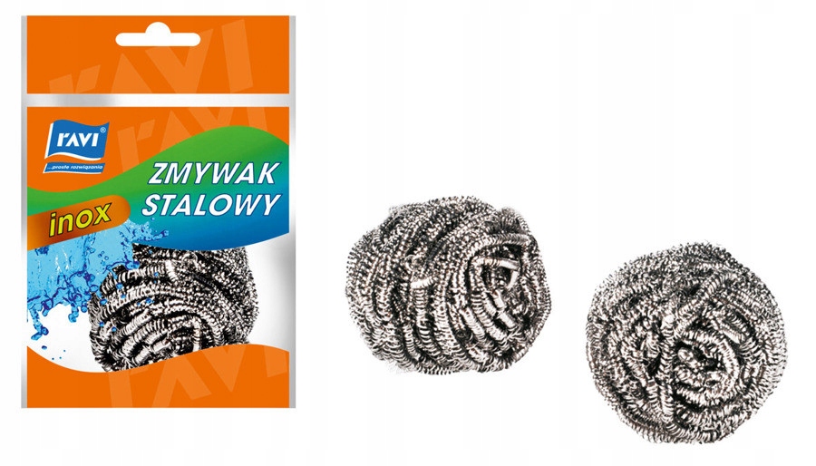 

Zmywak stalowy druciak Inox Ravi