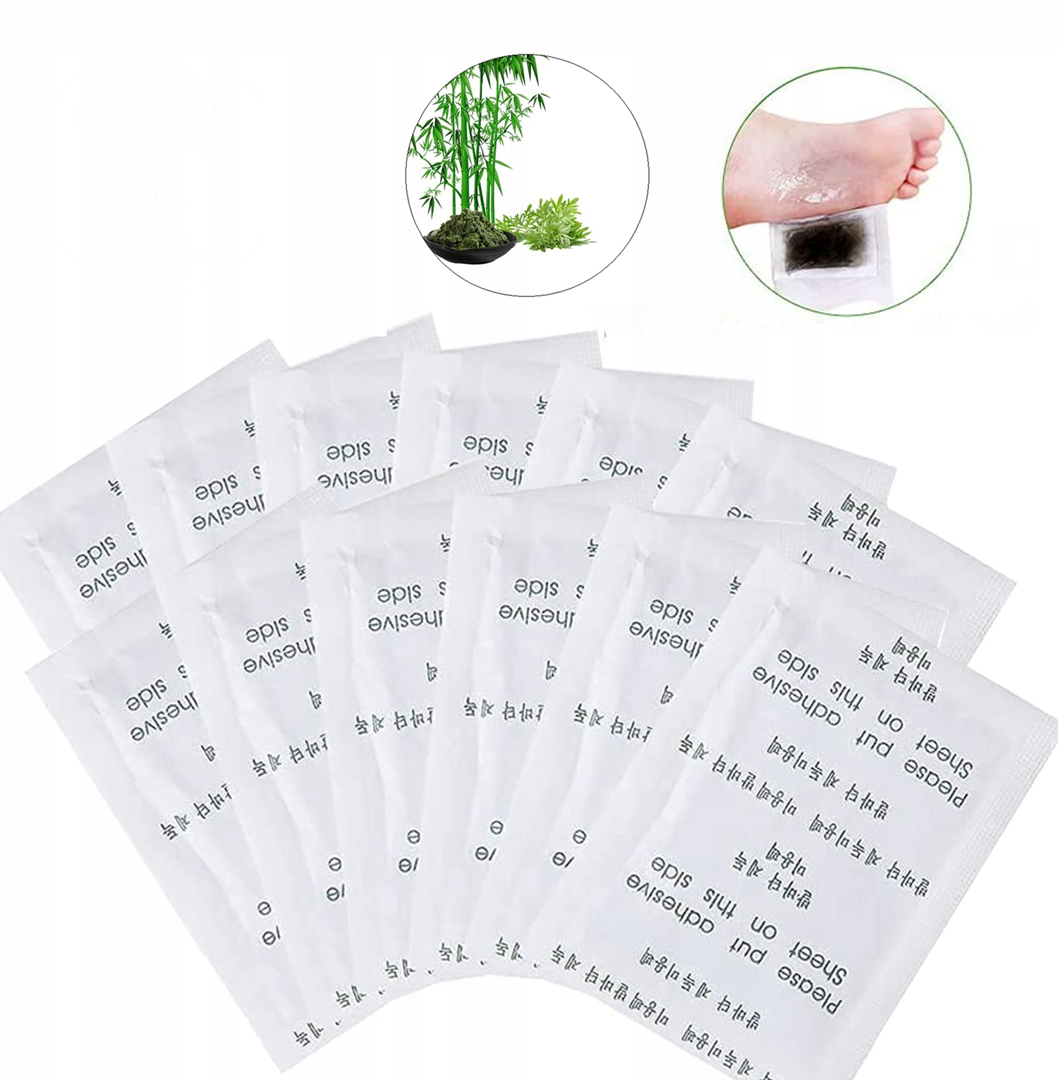 200 SZTUK PLASTRY DO STÓP CELU ŁAGODZENIA STRESU