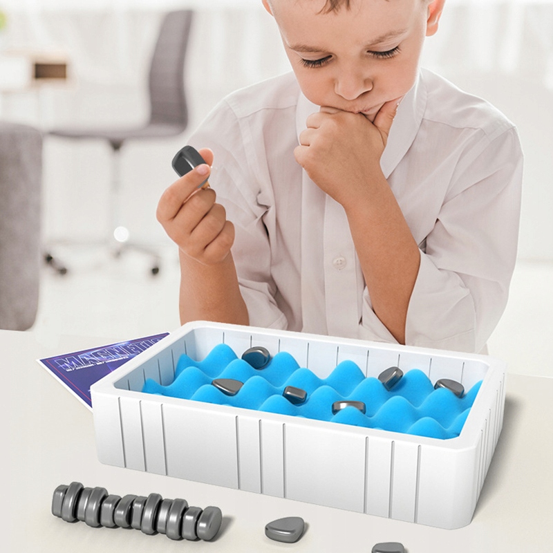 MAGNETYCZNA GRA W SZACHY KAMIENIE MAGNETYCZNE SZACHY GRA EDUKACYJNE WARCABY Maksymalna liczba graczy 4