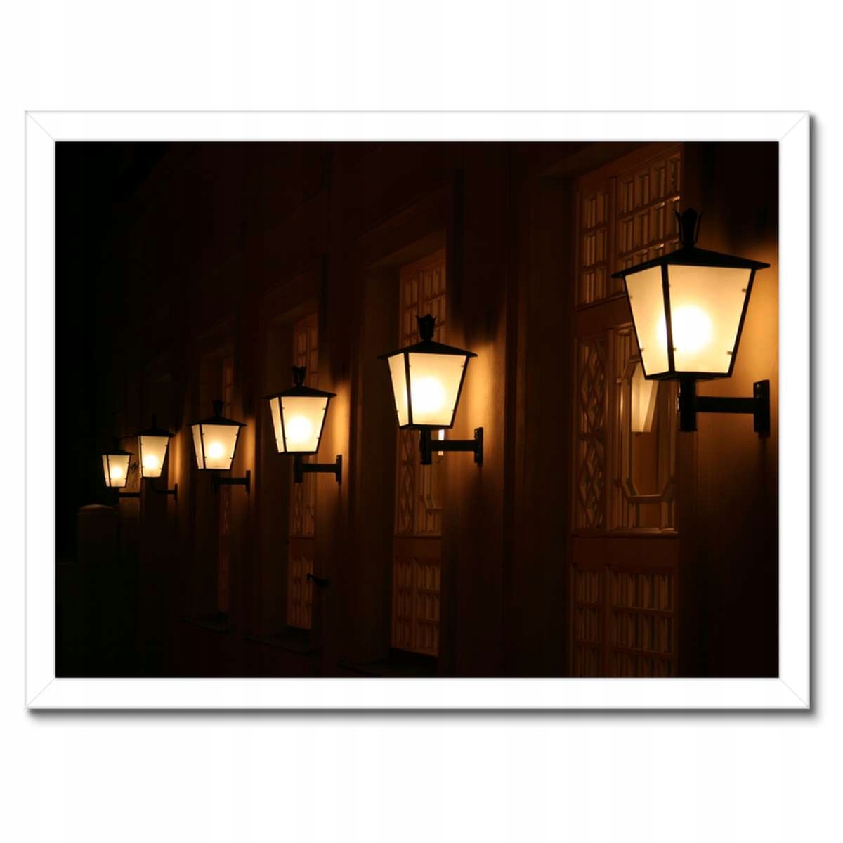 Plakáty v rámu 40x30 Pouliční lampy