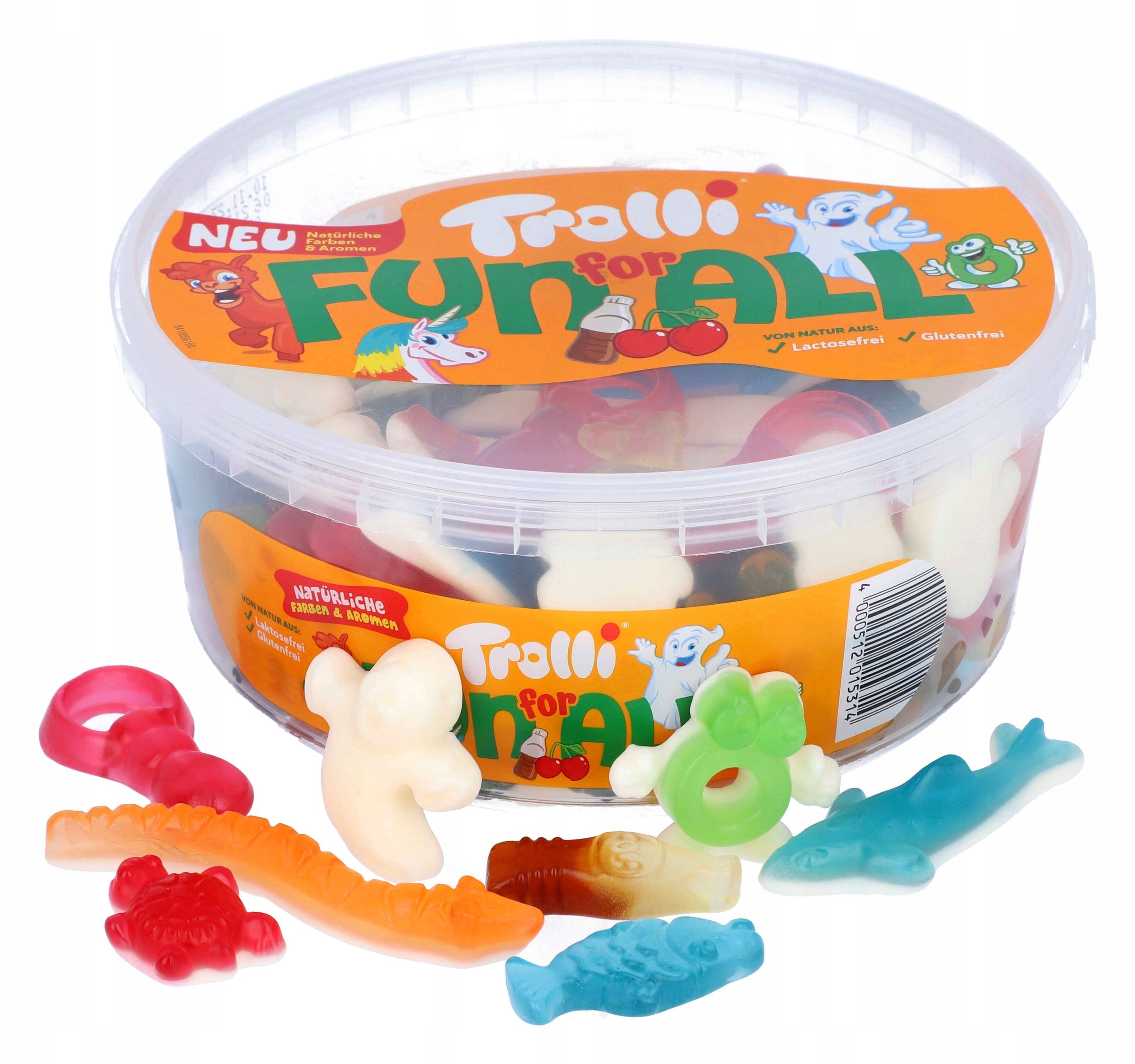Żelki Pianki Owocowe TROLLI Fun for All MIX 750g