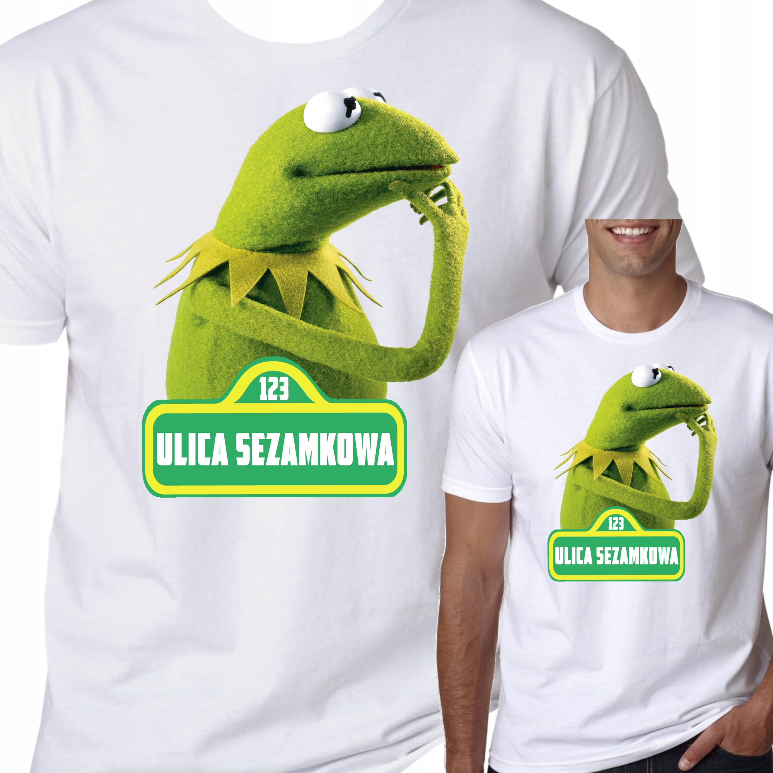 

T-Shirt Koszulka Ulica Sezamkowa Prezent S 0712
