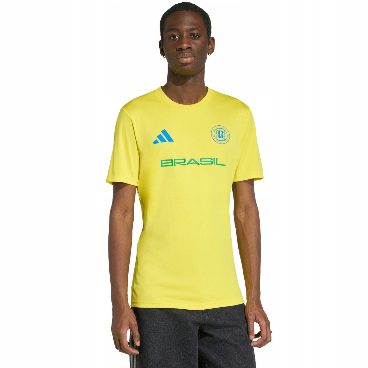 Tričko adidas Brazil 26 Jersey žluté KH2307 M