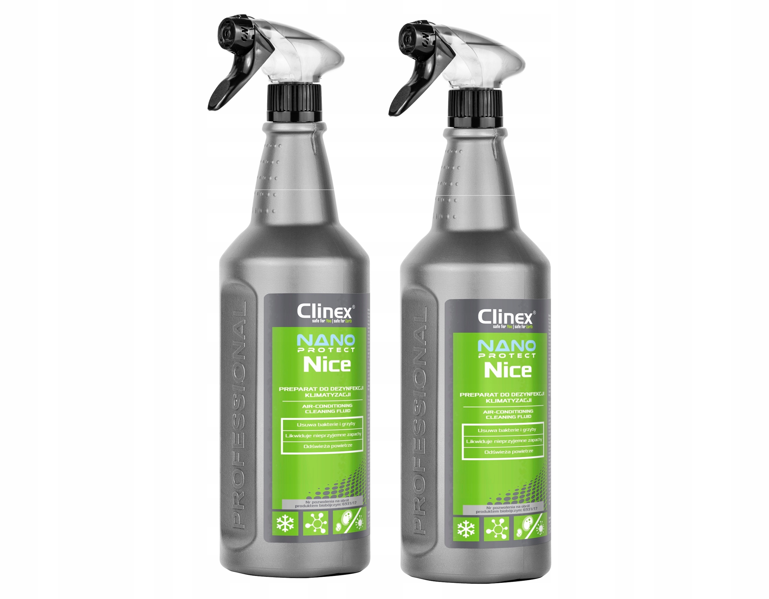 

Clinex Nano Nice 1L Do Dezynfekcji Klimatyzacji