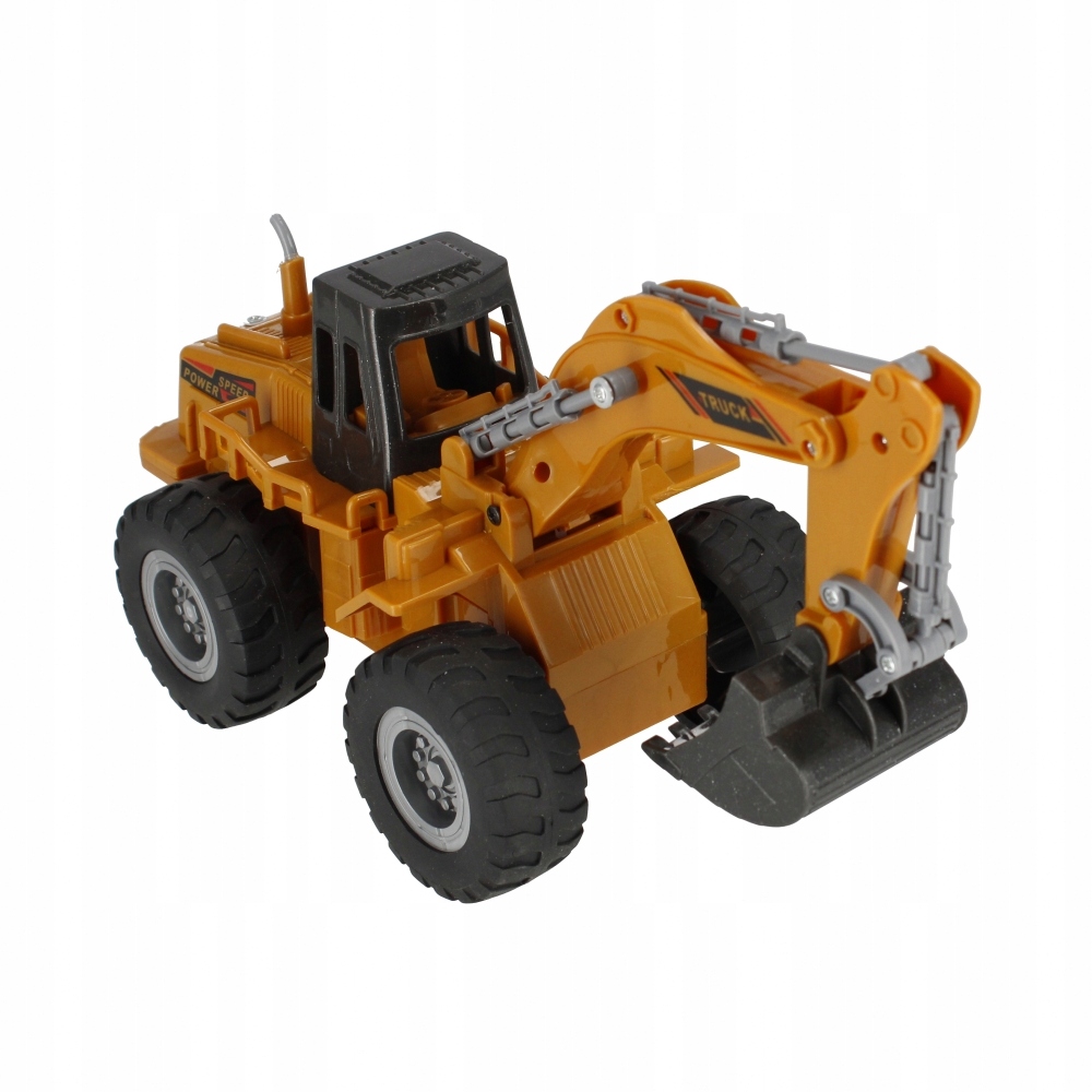 MASZYNA BUDOWLANA KOPARKA interaktywna MEGA CREATIVE KOPARKA z dźwiękiem Materiał plastik