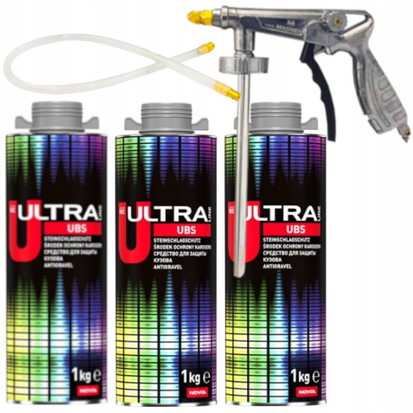 NOVOL ULTRA UBS ЗАСІБ ЗАХИСТУ КУЗОВА СІРИЙ 3Л