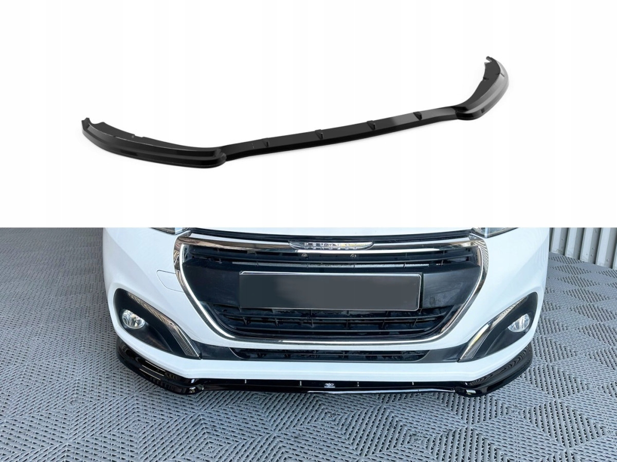 Nástavec předního nárazníku hokejový difuzér pro Peugeot 208 I 2015-2019 Hb