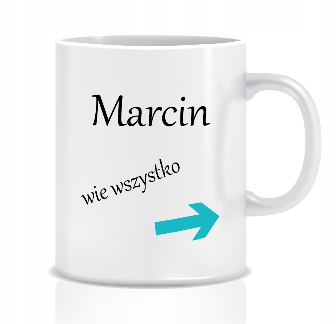 Kubek Prezent Dla zakochanych (imię, wie wszystk