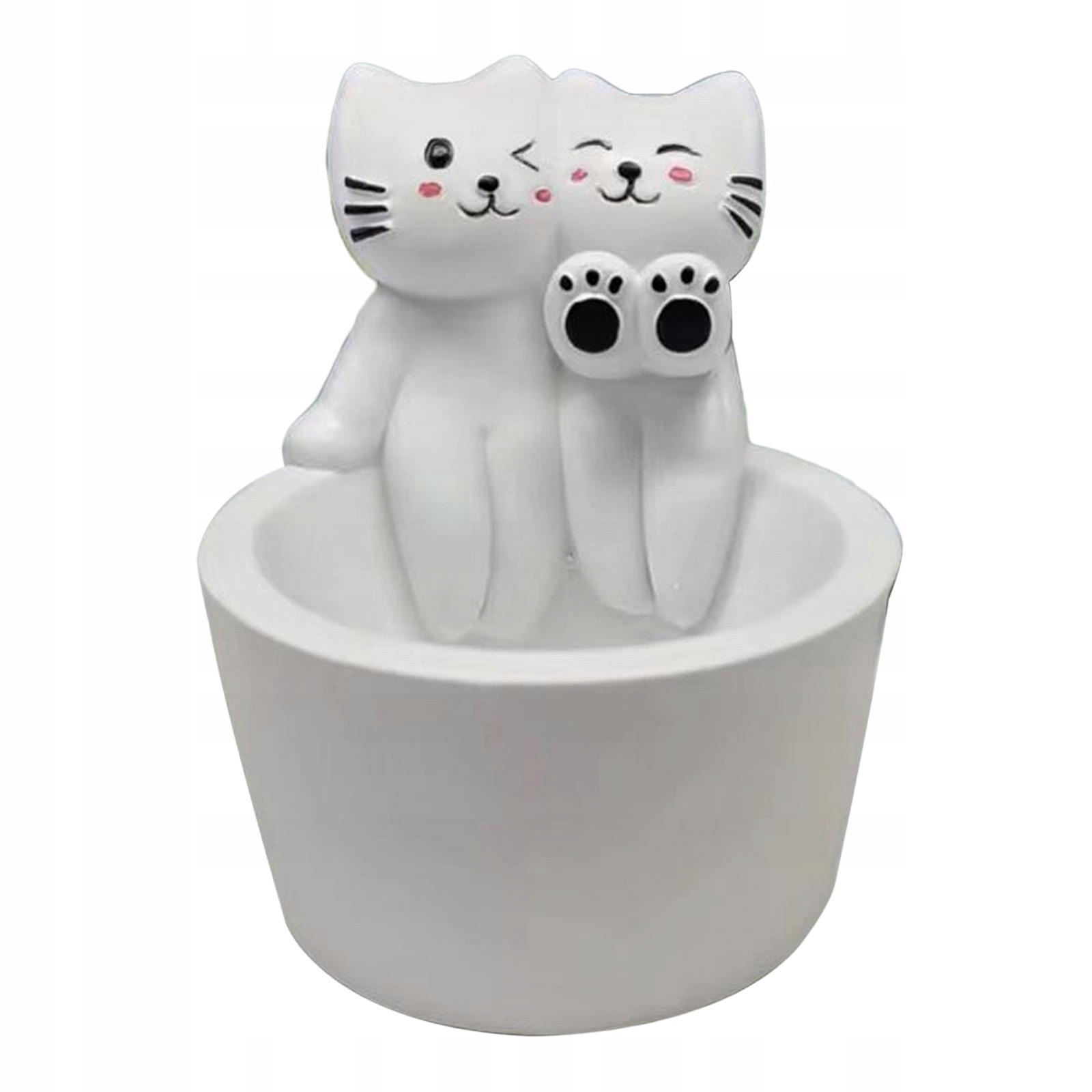 Resin Candlestick Cat Design for Home Decor Desktop Candle Holder Kod producenta 01653110412