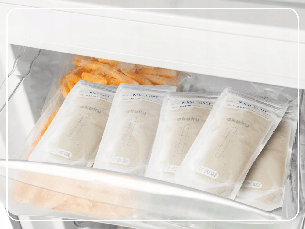 AKUKU WORECZKI PRZECHOWYWANIA MROŻENIA POKARMU TOREBKI NA POKARM 2PAK 60SZT Wyrób medyczny nie