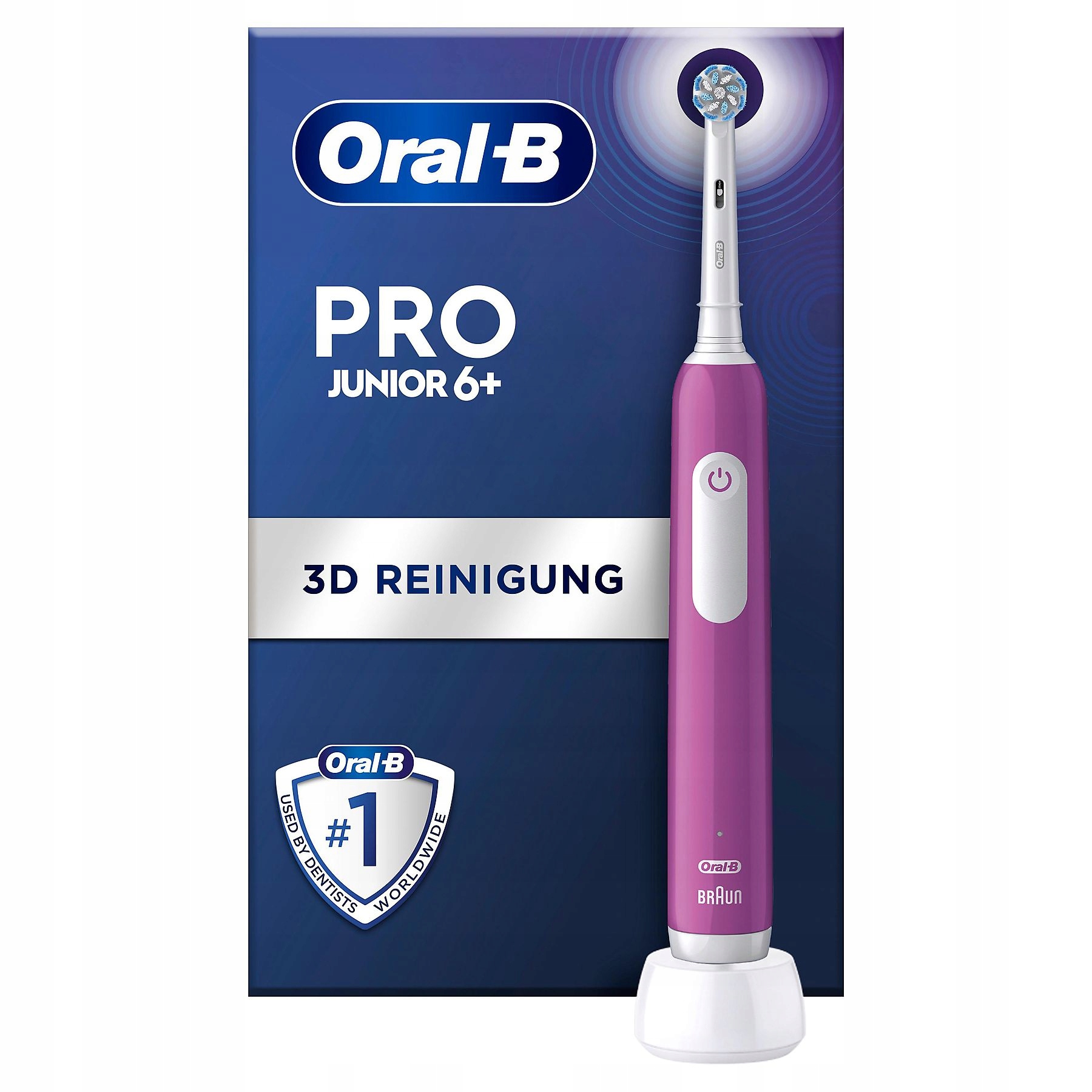Szczoteczka Oral-b Pro Junior Fioletowa Dla Dzieci
