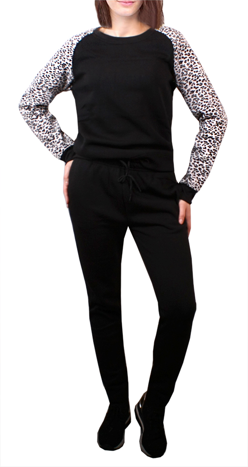 CIEPŁY Komplet DRES sportowy BLUZA spodnie 977 M/L Rozmiar M/L