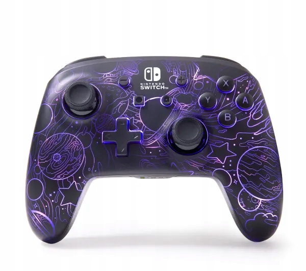 Gamepad PowerA Enhanced Wireless Controller with Lumectra Galactic Vortex