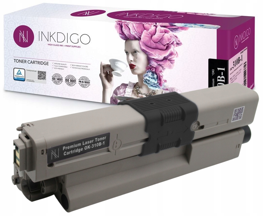 

Toner Drukarki Oki C310 C511dn C530dn MC562dn Bl.