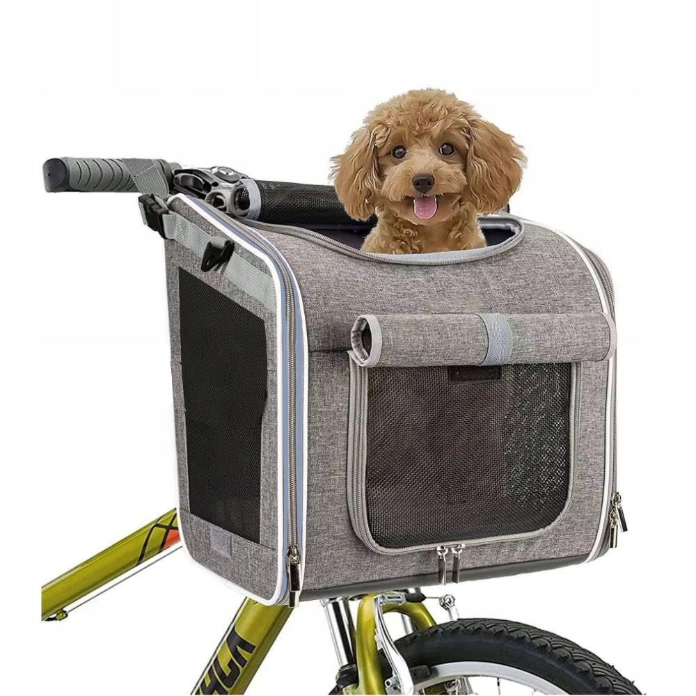 Levně Batoh Na Kolo Přepravka Taška Pro Kočky Psa