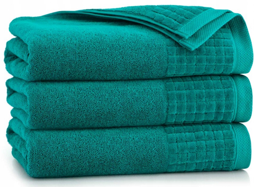 ZWOLTEX 2 Ręczniki BAWEŁNA EGIPSKA 70x140 i 50x100