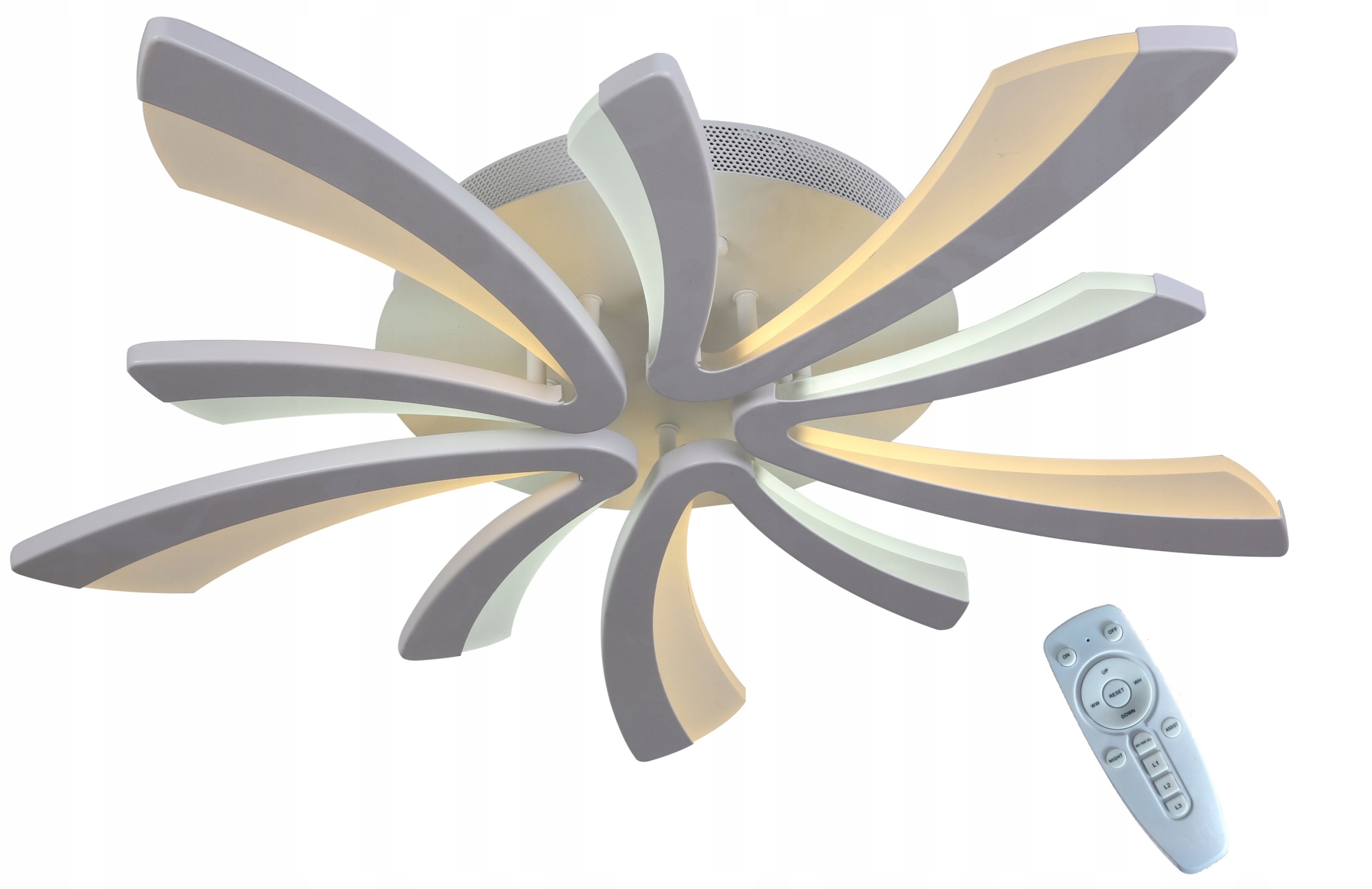 LAMPA LED LAMPA SUFITOWA PLAFON ŻYRANDOL EKO LED + Pilot