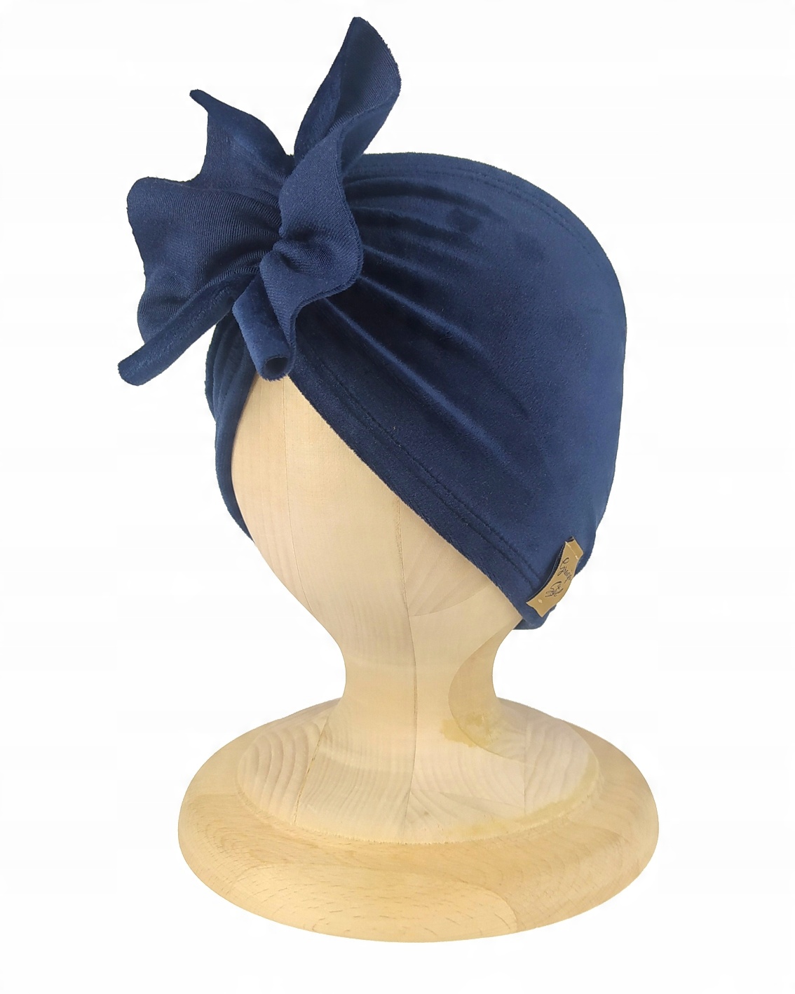 

Opaska, turban , Welur dla dzieci roz 48-51