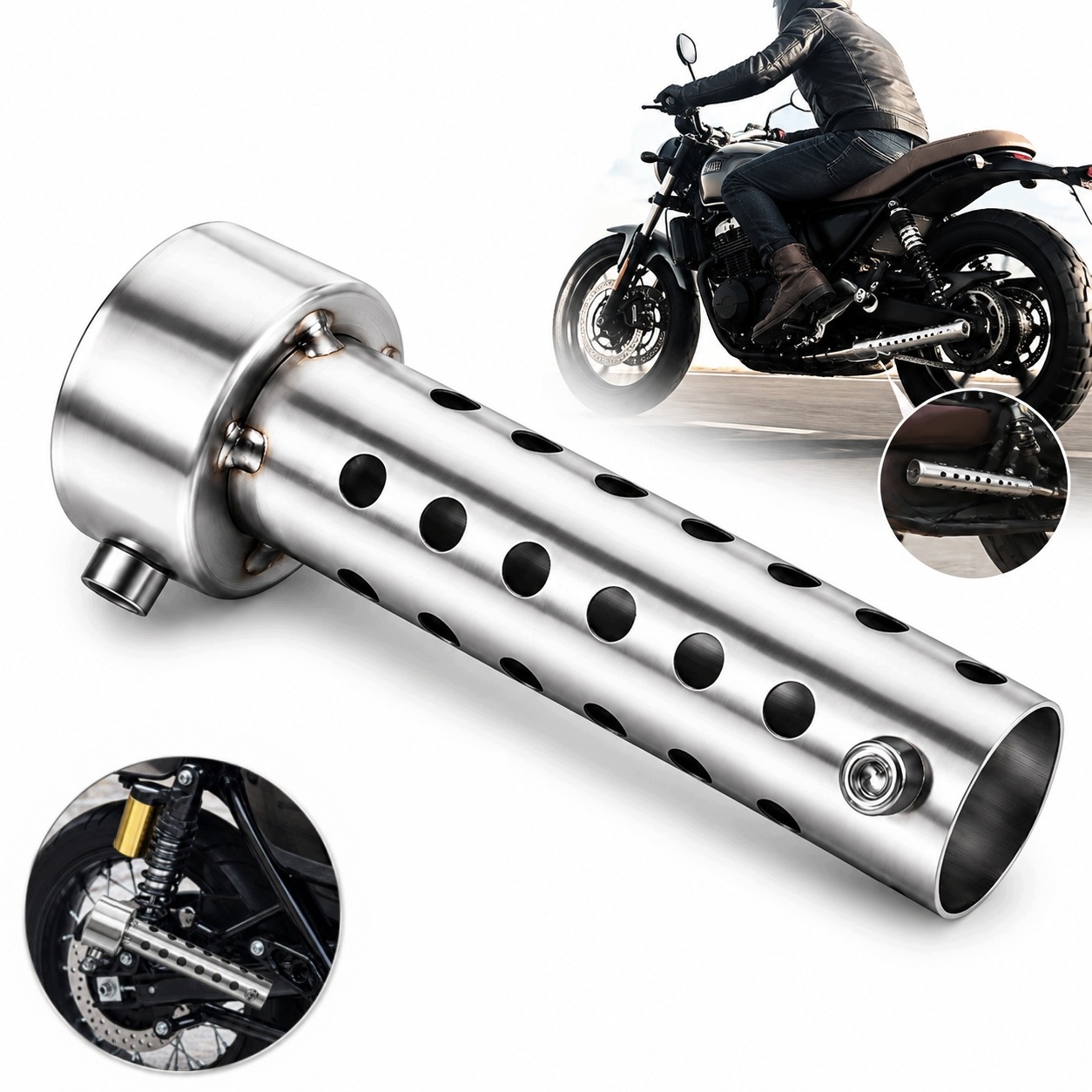 Db Killer Uniwersalny Wydechu Tłumika Wyciszacz Do Motocykl Wydechowy 48 MM