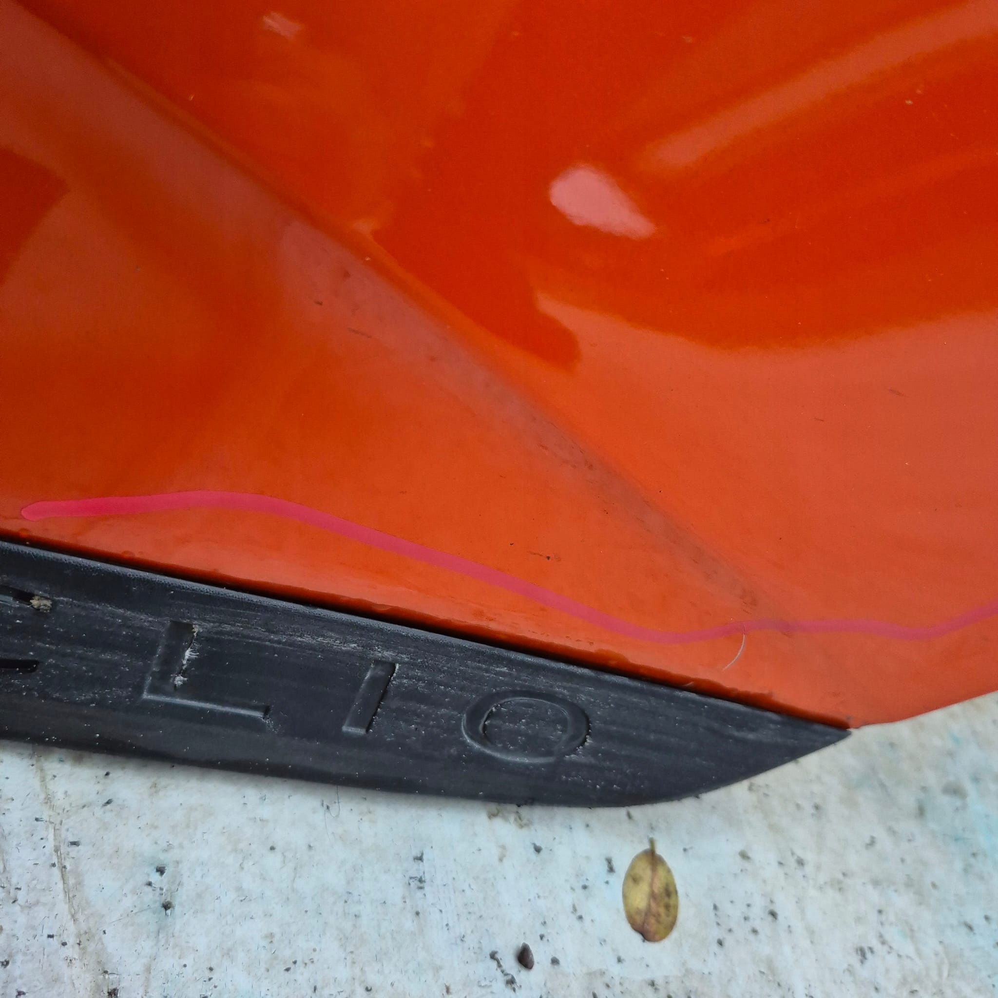 RENAULT CLIO V 5 HB 19-> door rear part rear. left