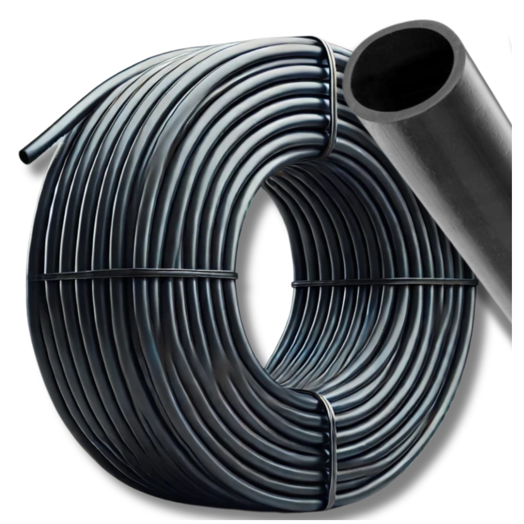Rura Montażowa Pe fi16 Wąż bez otworów Przewód 100m System Nawadniania