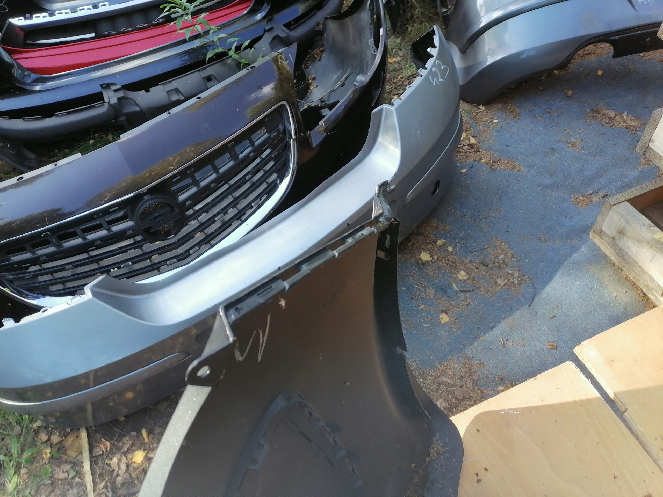 bumper rear part RENAULT SCENIC II PDC 8200141081
