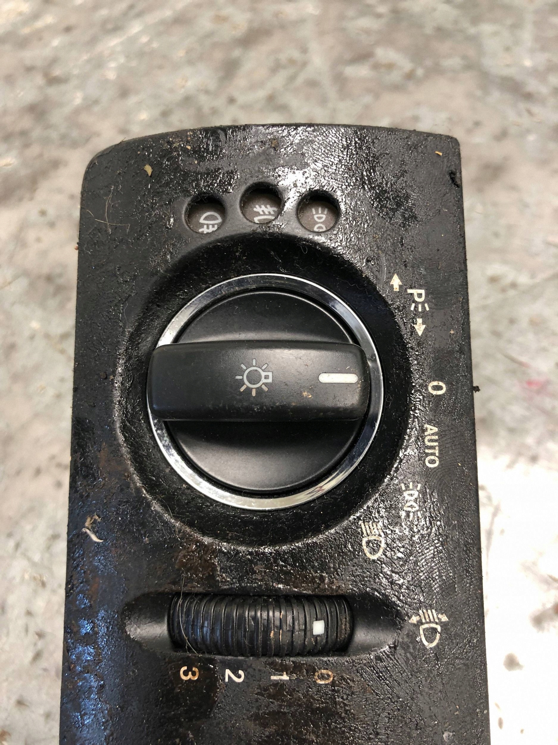 switch light switch MERCEDES ML W164 A1645453104